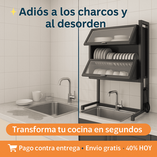 🍴Escurridor y Organizador de Platos.