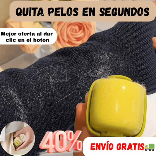 Mini Roll Clean | Adiós pelos y pelusas en segundos